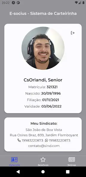 Play E-Socius as an online game E-Socius with UptoPlay