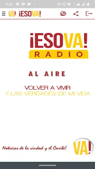 Play ESOVA! RADIO NOTICIAS DE CARTA as an online game ESOVA! RADIO NOTICIAS DE CARTA with UptoPlay