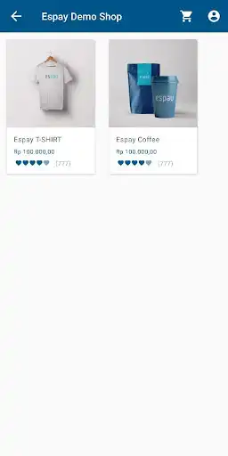 Play ESPAY Demo Shop as an online game ESPAY Demo Shop with UptoPlay