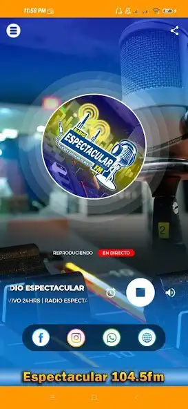 Play Espectacular 104.5 Fm as an online game Espectacular 104.5 Fm with UptoPlay