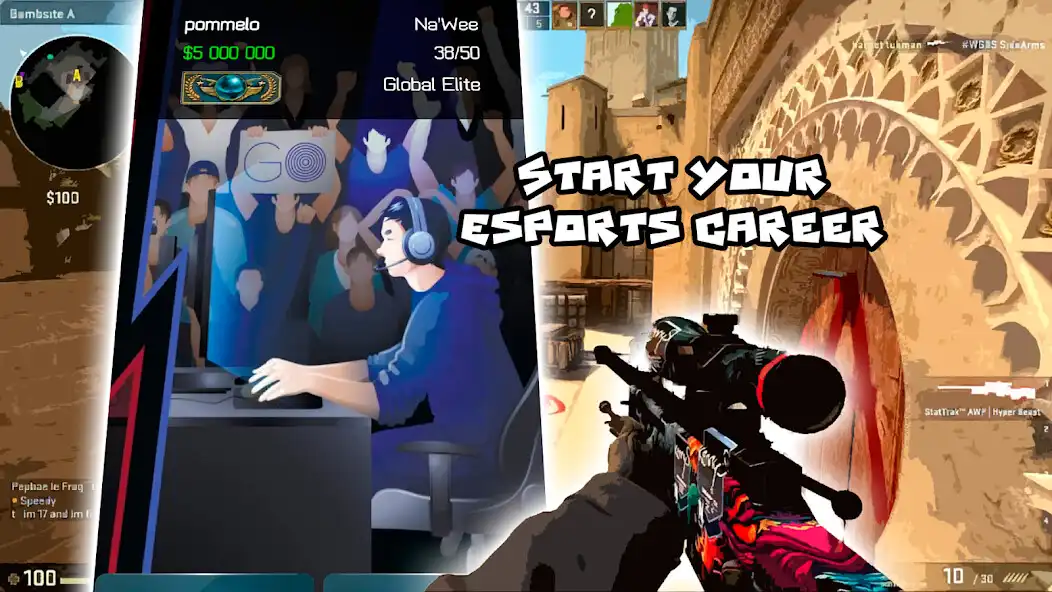 Play Esports Clicker: GO and enjoy Esports Clicker: GO with UptoPlay Play Esports Clicker: GO and enjoy Esports Clicker: GO with UptoPlay