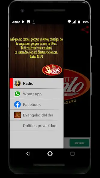 Play Espíritu Santo Radio as an online game Espíritu Santo Radio with UptoPlay