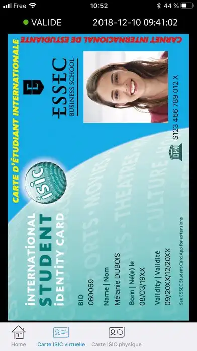 Play ESSEC Student Card as an online game ESSEC Student Card with UptoPlay
