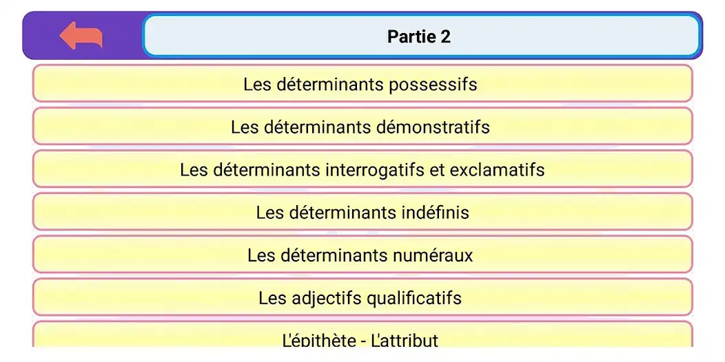 Play Essentiel de la grammaire as an online game Essentiel de la grammaire with UptoPlay