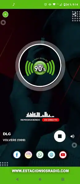 Play Estacion 90s Radio as an online game Estacion 90s Radio with UptoPlay