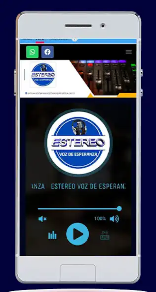 Play Estereo Voz De Esperanza as an online game Estereo Voz De Esperanza with UptoPlay