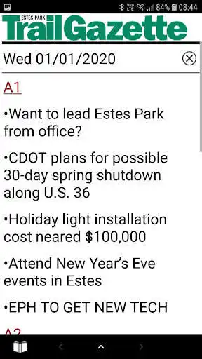 Play Estes Park Trail Gazette e-Edition as an online game Estes Park Trail Gazette e-Edition with UptoPlay