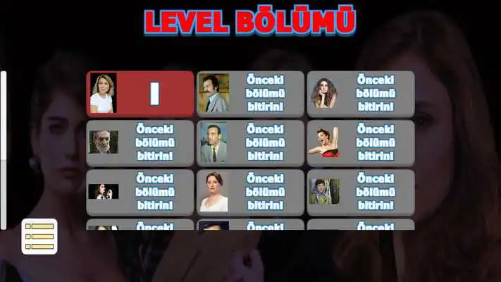 Play Estimation of Turkish Unknowns Game