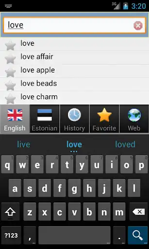 Play Estonian best dict as an online game Estonian best dict with UptoPlay