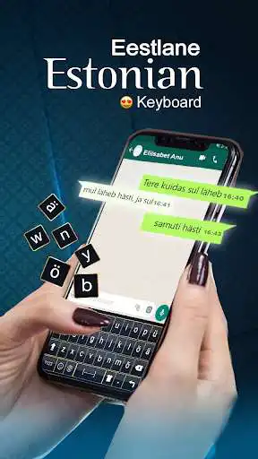 Play Estonian Keyboard - Estonian English Keyboard  and enjoy Estonian Keyboard - Estonian English Keyboard with UptoPlay