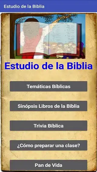 Play Estudio de la Biblia  and enjoy Estudio de la Biblia with UptoPlay