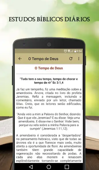 Play Estudos Bíblicos Diários as an online game Estudos Bíblicos Diários with UptoPlay