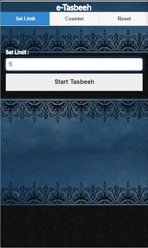 Play eTasbeeh as an online game eTasbeeh with UptoPlay