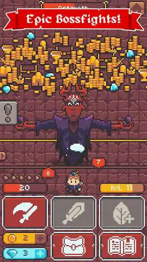 Play Eternis Heroes - Pixel Roguelike RPG as an online game Eternis Heroes - Pixel Roguelike RPG with UptoPlay