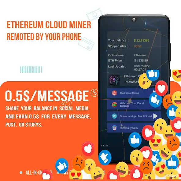 Play Ethereum (ETH) Cloud miner as an online game Ethereum (ETH) Cloud miner with UptoPlay