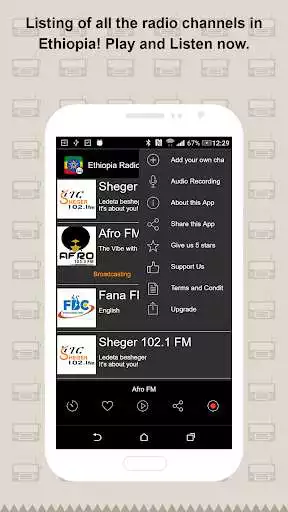 Play Ethiopia Radio as an online game Ethiopia Radio with UptoPlay