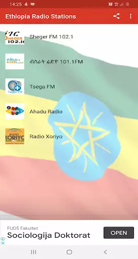 Play Ethiopia Radio Stations  and enjoy Ethiopia Radio Stations with UptoPlay