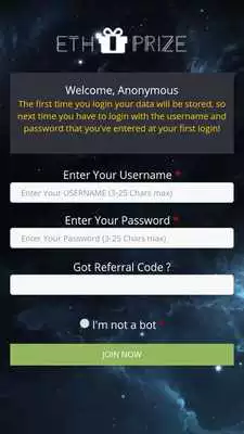 Play ETHPRIZE - EARN FREE ETHEREUM