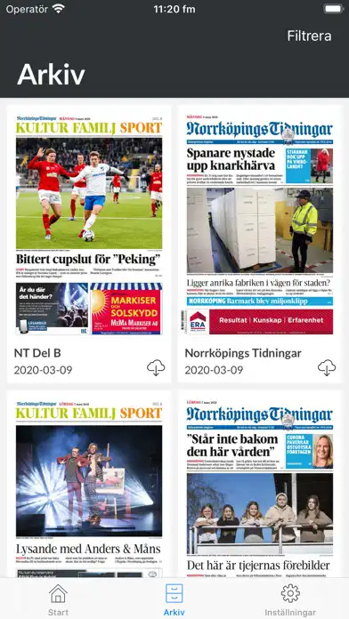 Play E-tidning NT as an online game E-tidning NT with UptoPlay