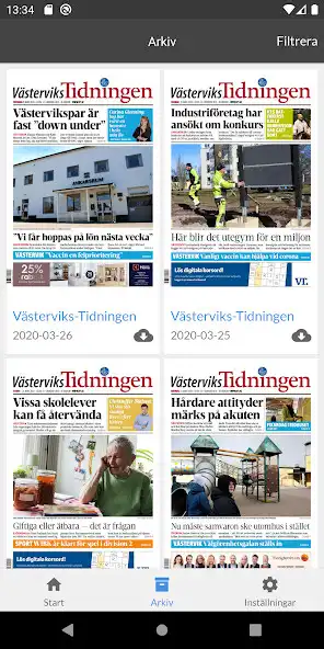 Play E-tidning VT as an online game E-tidning VT with UptoPlay