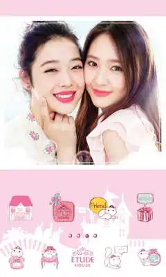 Play EtudeHouse LINE Launcher theme