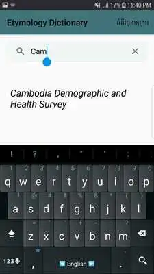 Play Etymology + Medical Dictionary