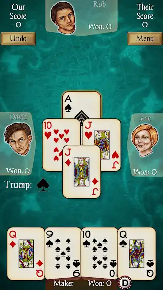 Play Euchre Pro as an online game Euchre Pro with UptoPlay