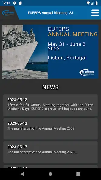 Play EUFEPS Annual Meeting 23 as an online game EUFEPS Annual Meeting 23 with UptoPlay