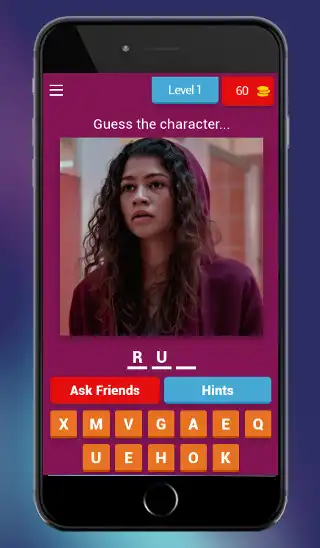 Play Euphoria QUIZ GAME as an online game Euphoria QUIZ GAME with UptoPlay