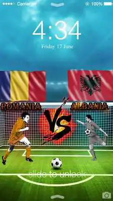 Play Euro 2016 Albania Screen lock Play Euro 2016 Albania Screen lock