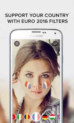 Play Euro 2016 Face Mask Filters