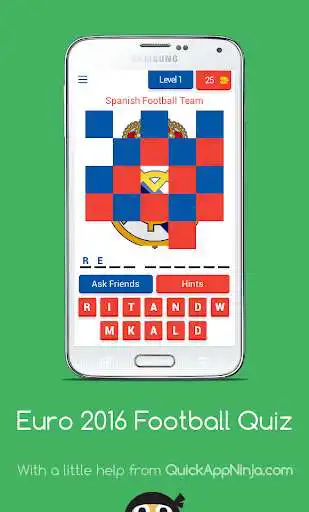 Play Euro 2016 Football Quiz  and enjoy Euro 2016 Football Quiz with UptoPlay