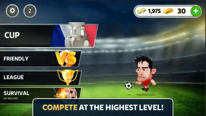 Play EURO 2016 Head Soccer