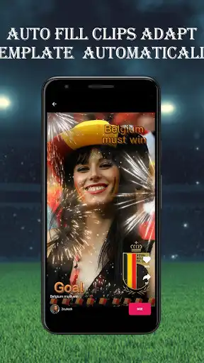 Play EURO 2020 & Belgium Is Champion Video Maker as an online game EURO 2020 & Belgium Is Champion Video Maker with UptoPlay