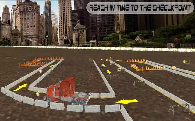 Play Euro 3D Truck Parking  Sim