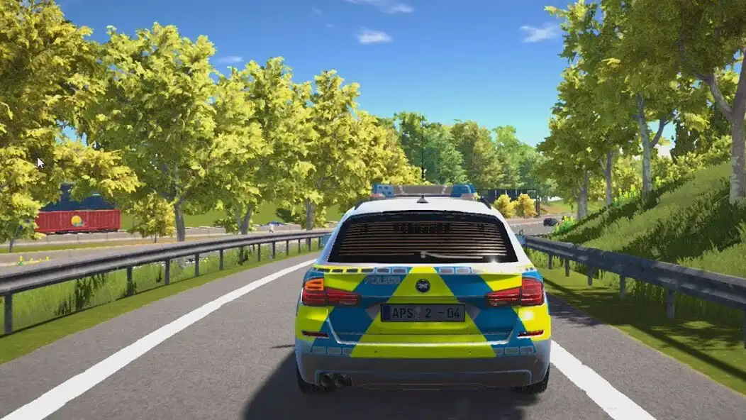 Play Euro Autobahn Police Simulator as an online game Euro Autobahn Police Simulator with UptoPlay