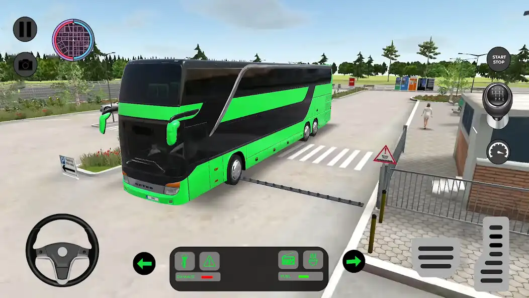 Play Euro Coach Bus Simulator Pro as an online game Euro Coach Bus Simulator Pro with UptoPlay