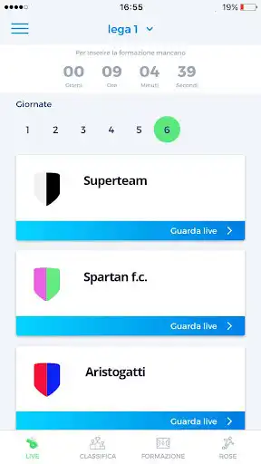 Play EuroFantaFootball as an online game EuroFantaFootball with UptoPlay