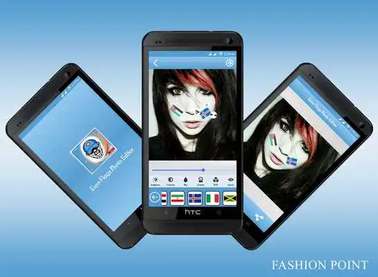 Play Euro Flags Photo Editor