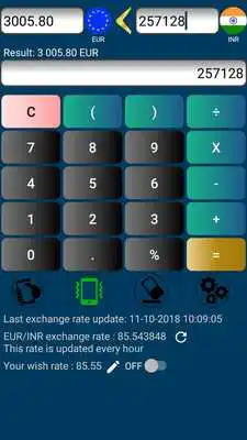 Play Euro / Indian Rupee
