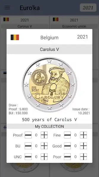 Play EUROka : Euro collection as an online game EUROka : Euro collection with UptoPlay