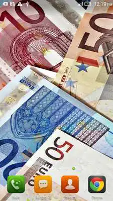 Play Euro Money HD live wallpaper