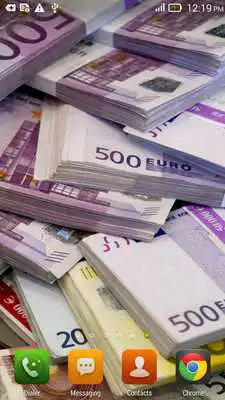 Play Euro Money HD live wallpaper