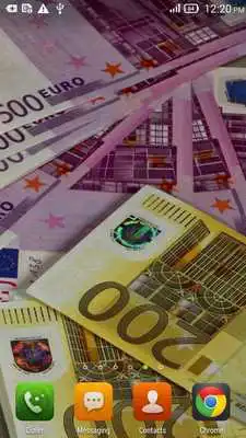 Play Euro Money HD live wallpaper