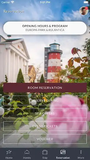Play Europa-Park Hotels as an online game Europa-Park Hotels with UptoPlay