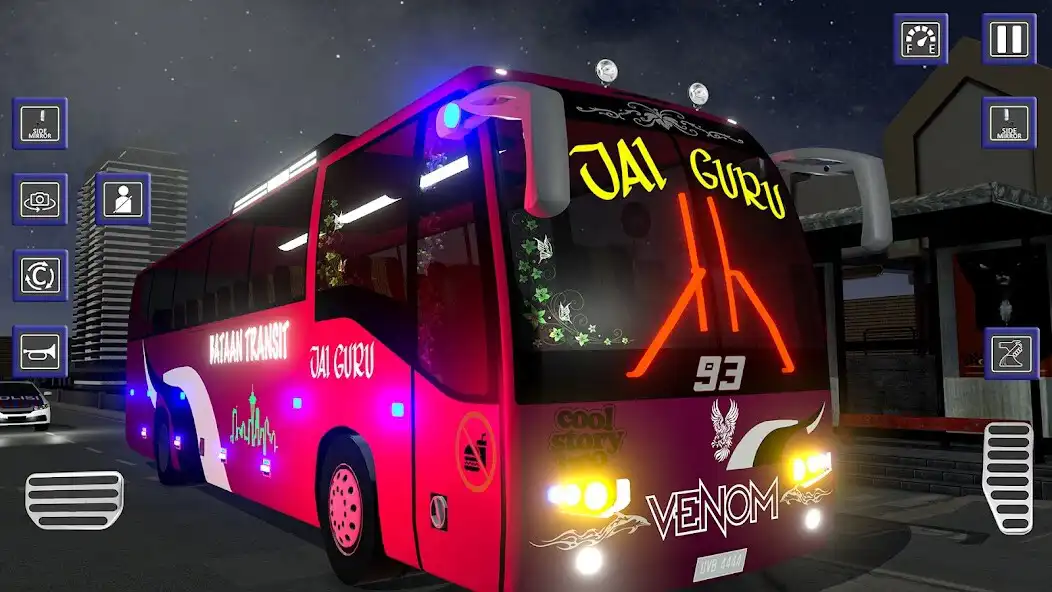 Play European Bus Driving Sim 2023 as an online game European Bus Driving Sim 2023 with UptoPlay