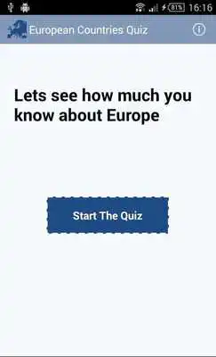 Play European Countries Quiz