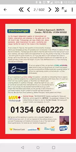 Play European Rail Timetable