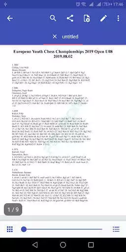 Play European Youth Chess Championships 2019 Open U08 as an online game European Youth Chess Championships 2019 Open U08 with UptoPlay