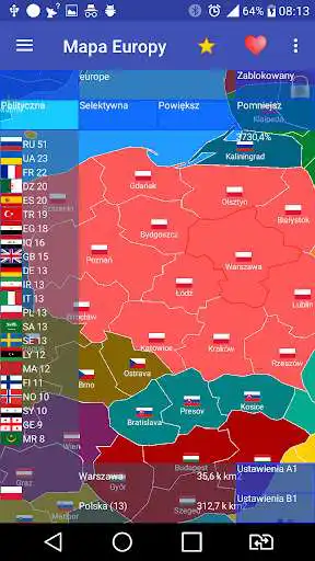 Play Europe map  and enjoy Europe map with UptoPlay
